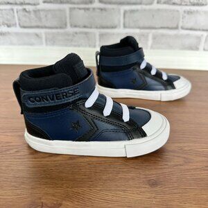 ⭐Converse Pro Blaze Strap Hi 6 Infant Shoes Elastic laces Easy-On Blue A04837C⭐
